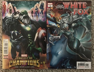 Contest Of Champions 1 1st White Fox + White Fox Origin Issue 