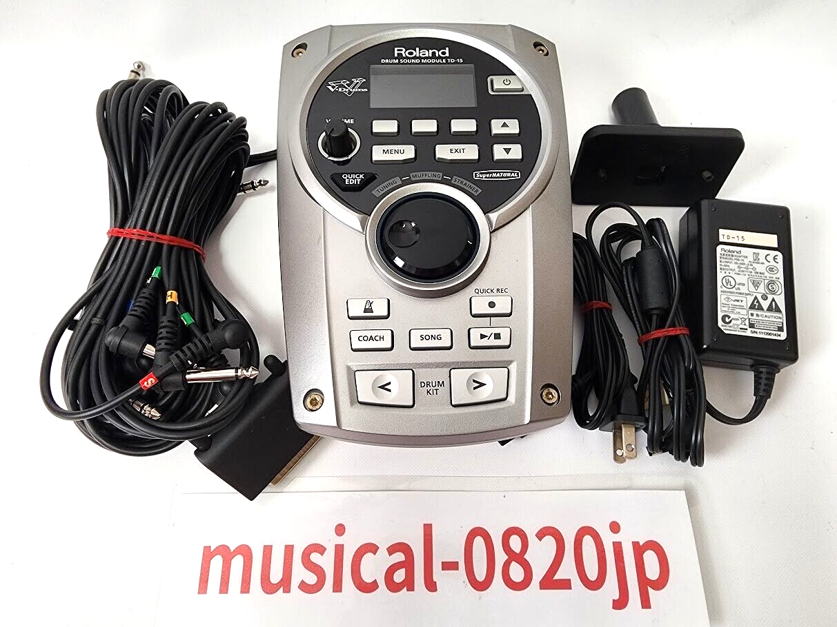 Roland TD-15 v-drum 音源 モジュール Roland TD-15 Electric Drum Brain Module V-Drum TD15 for 30