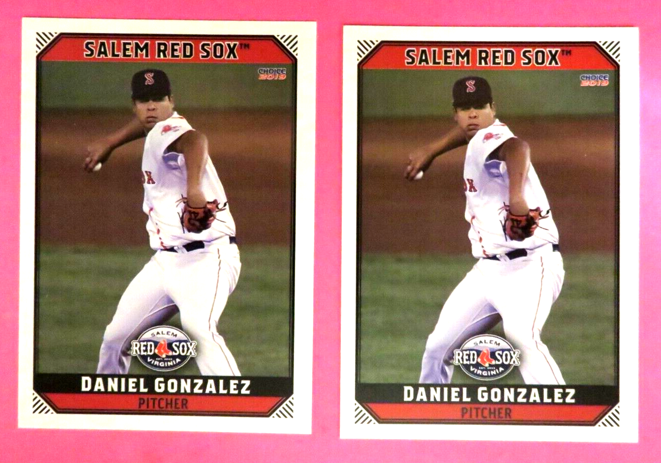 2 - 2019 Choice, Salem Red Sox - DANIEL GONZALEZ - Venezuela