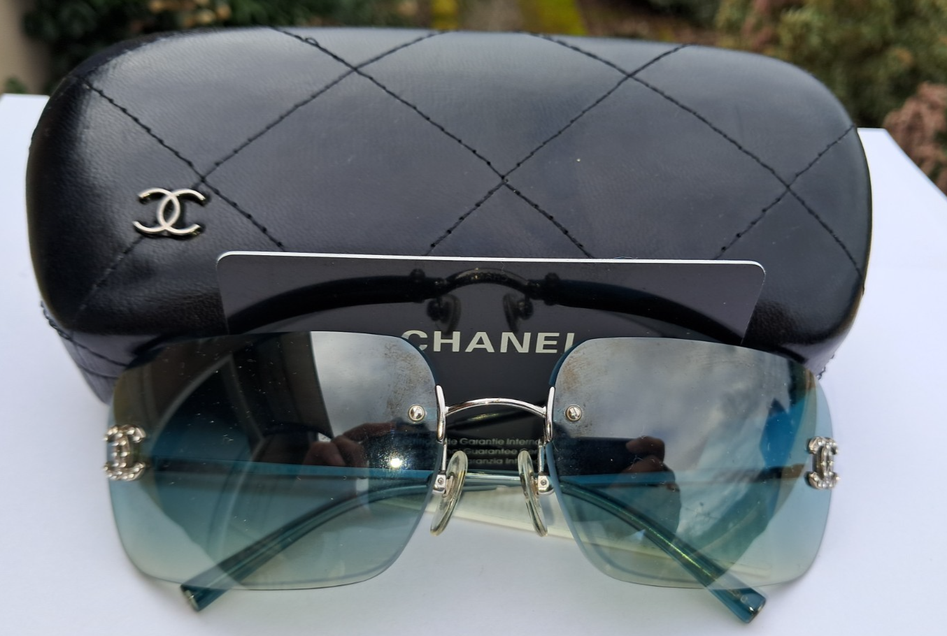 シャネルCHANELサングラス 4017 ブルーグラデ ココマーク 【公式通販】