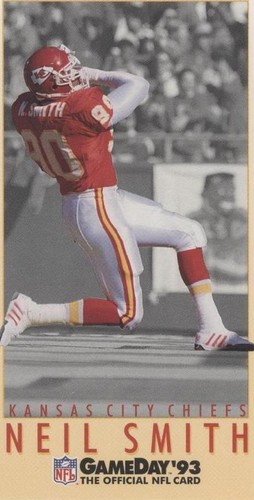 1993 Fleer GameDay Neil Smith #90