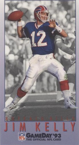 1993 Fleer GameDay Jim Kelly #12
