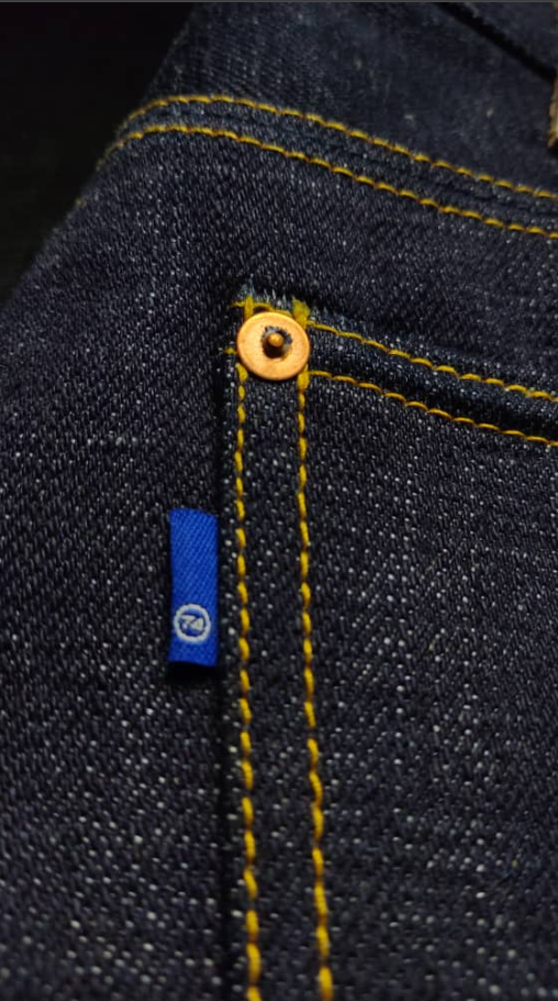 Pre-owned The Limited Limited Edition Double Knee Denim 21oz Custom Made Denim Selvedge Jeans In Blue