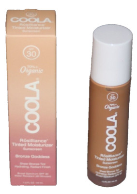 COOLA Rosilliance BRONZE GODDESS tinted moisturizer SUNSCREEN SPF 30 BB CREAM