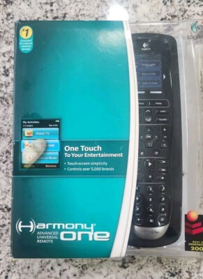 Logitech Harmony One Advanced Learning Universal TV Remote Control 915-000035