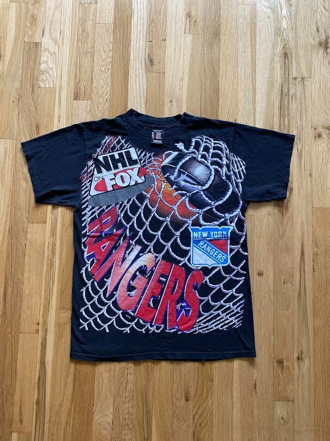 【HOCKEY】 RED RANGER TEE LIGHT BLUE Youth New York Rangers Blue/Red Revitalize Tank Top
