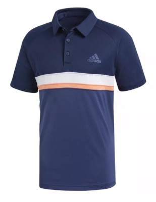 Sport Adidas Club Colorblock Polo Shirt Herren Tennis Kurzarm T Shirt Climalite Ce0401 Polos Shirts Escxtra Com