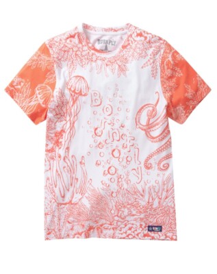

Мужская футболка Born Fly Coral Rock Shell, Коралл