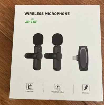 Wireless Lavalier Microphones for iPhone/iPad Mini iPhone Microphone...
