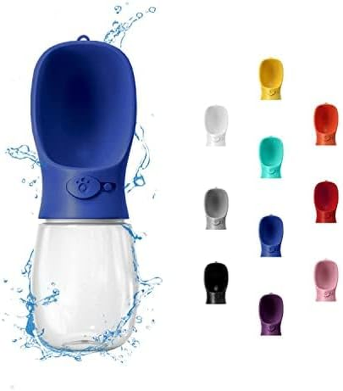 Portable Dog Water Bottle, 12 OZ, Leak Proof Puppy Water Dispe...