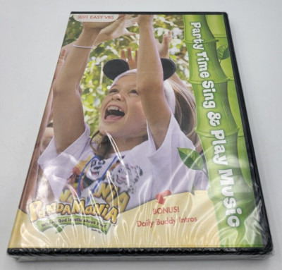 PandaMania Party Time Sing & Play Music DVD (2011) Easy VBS - New/Unopened