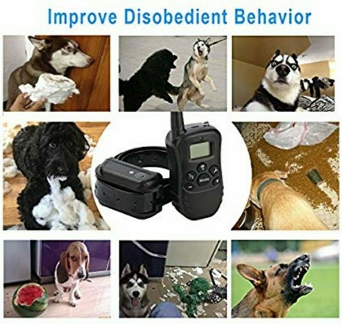 ETPET Shock Collar with Beep Vibrating and Shock for 2 Dogs- Remote Controlle...