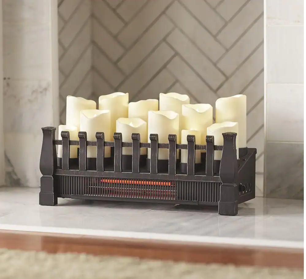 Insert Brindle Flame 20 In. Infrared Heater Zone Heat