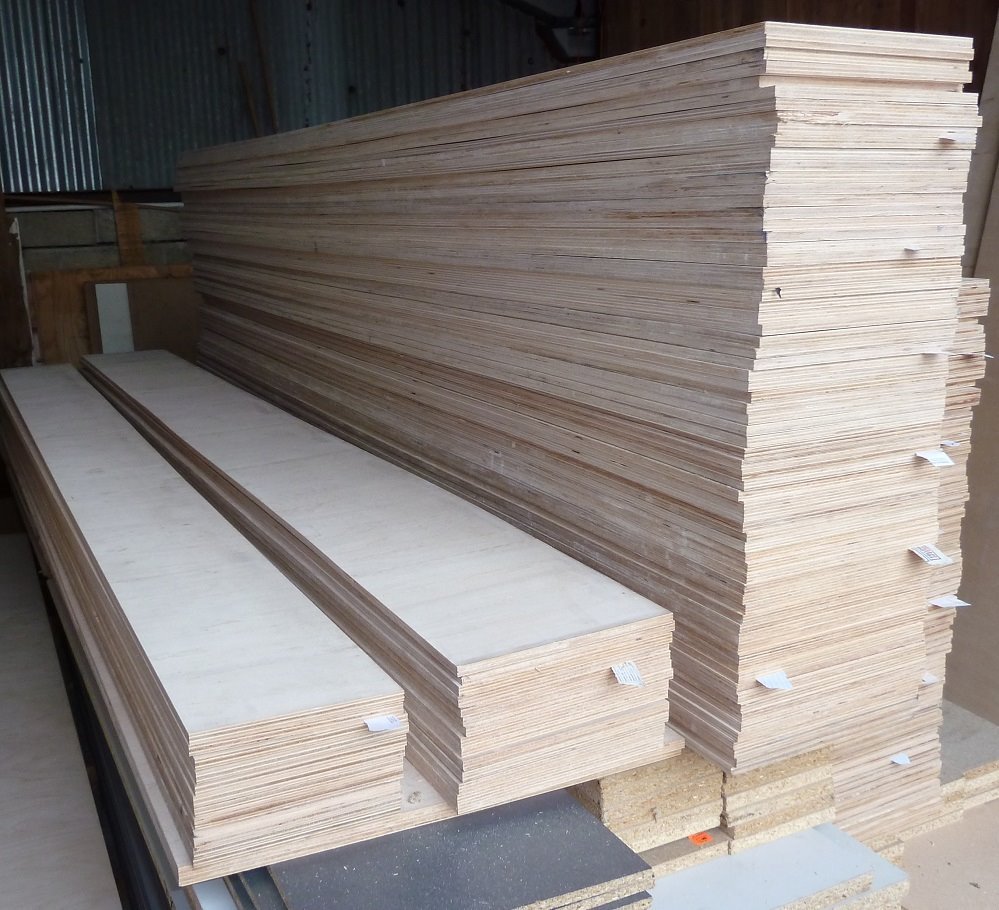 10 Pieces of NEW 9mm “DRICON” Fire Retardant Birch Plywood 8ft x 10½in