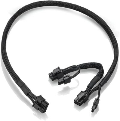 PSU 8Pin PCIe GPU Power Adapter Cable For Thermaltake OCZ 700w mod x stream-pro