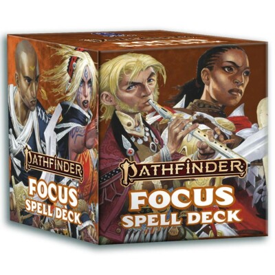 Pathfinder 2nd Ed RPG Focus Spell Cards by Paizo PZO2213