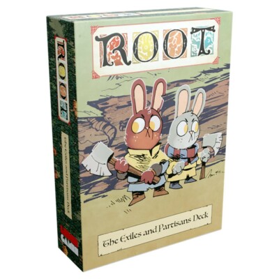 ROOT Board Game: The Exiles and Partisans Deck Expansion by Leder Games LED01004