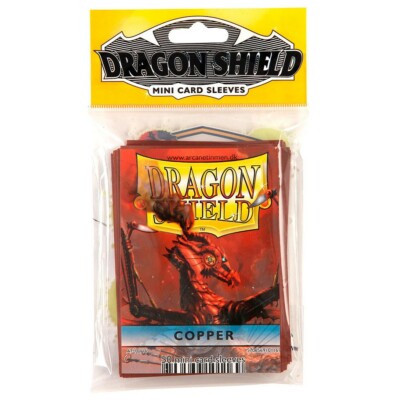 Dragon Shields Copper Japanese/Small Standard Deck Protector Card Sleeves 10116