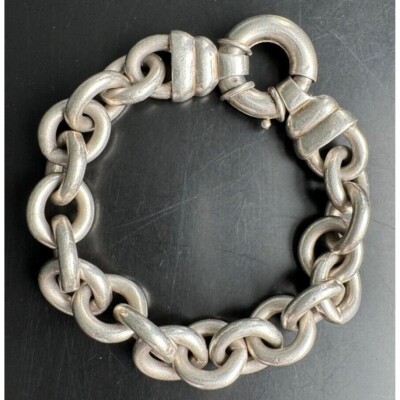 Retro finger☆[925silver] Level bracelet_silver ブレスレット original O bracelet 002 silver – vebet jewelry