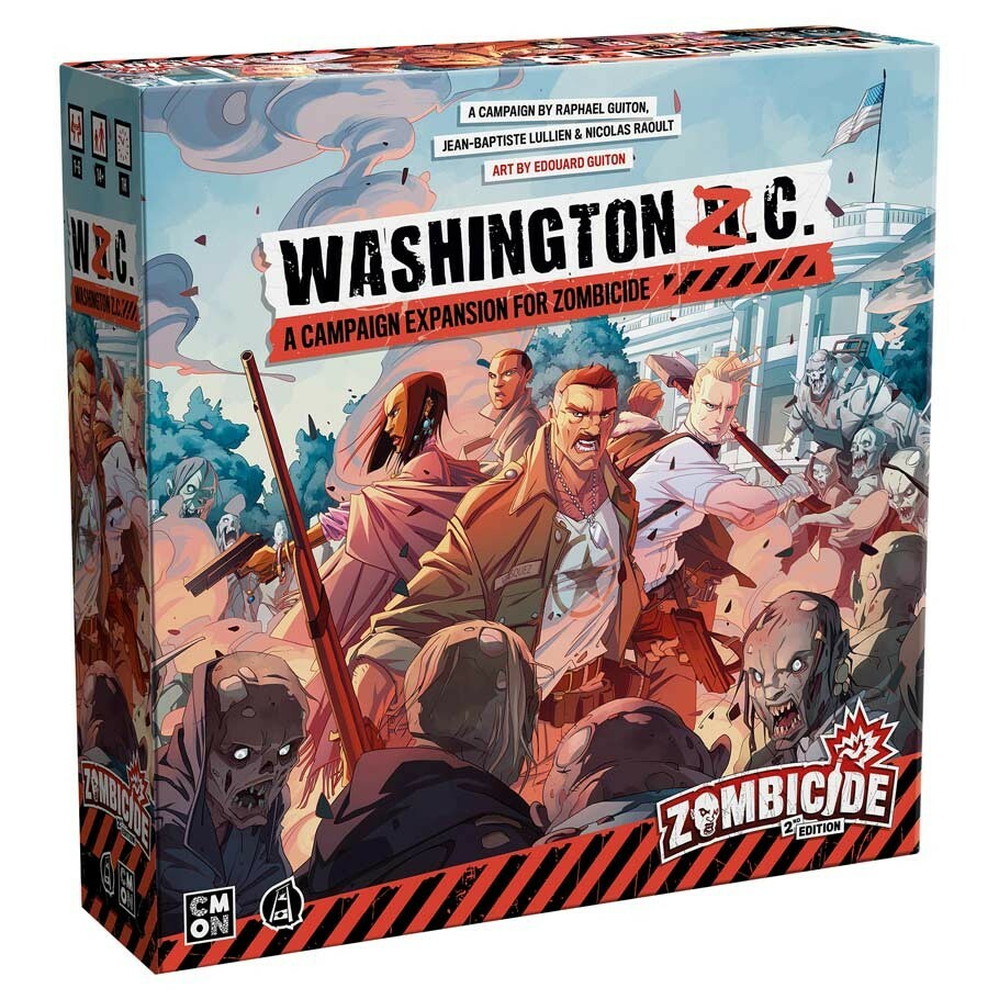 Zombicide 2nd Edition: Настольная игра Washington ZC NIB