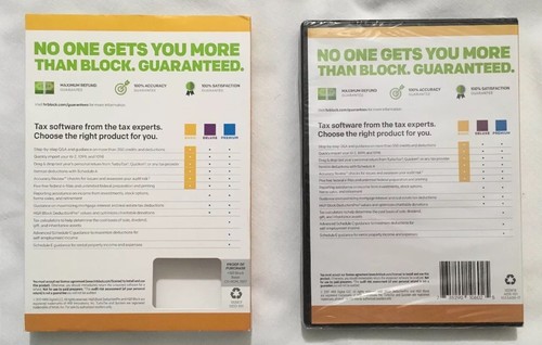 HR Block(R) Basic 2017 Tax Software, Simple Tax Solutions NEW Sealed Free Ship