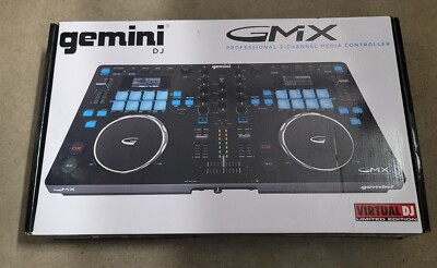 Gemini GMX Professional DJ Audio Equipment GMX MIDI Controller Dual Media Player