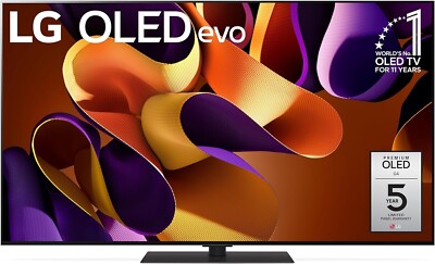 LG 55-Inch Class OLED evo G4 Series 4K TV with webOS 24 *OLED55G4S