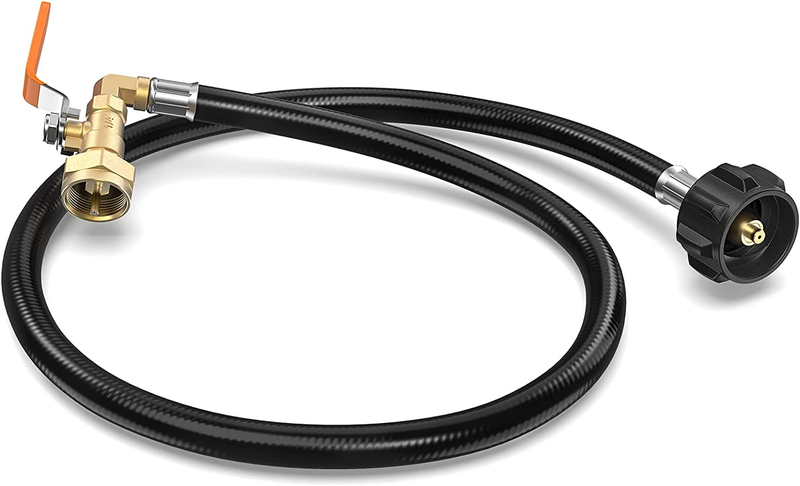 Propane Refill Adapter for 1 Lb. Tanks, 3FT Propane Refill Adapter ...