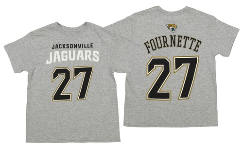 Футболка Outerstuff NFL Youth Jacksonville Jaguars Leonard Fournette #27 Mainliner