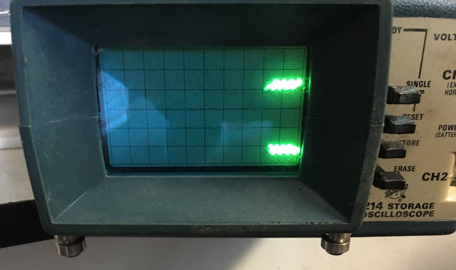 Tektronix 214 Storage Oscilloscope Small Portable in