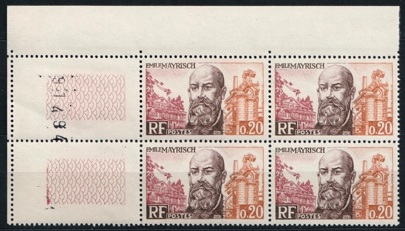 4 Timbres Neufs Y&T NÂ° 1385 - En Bloc [Ref.19440]