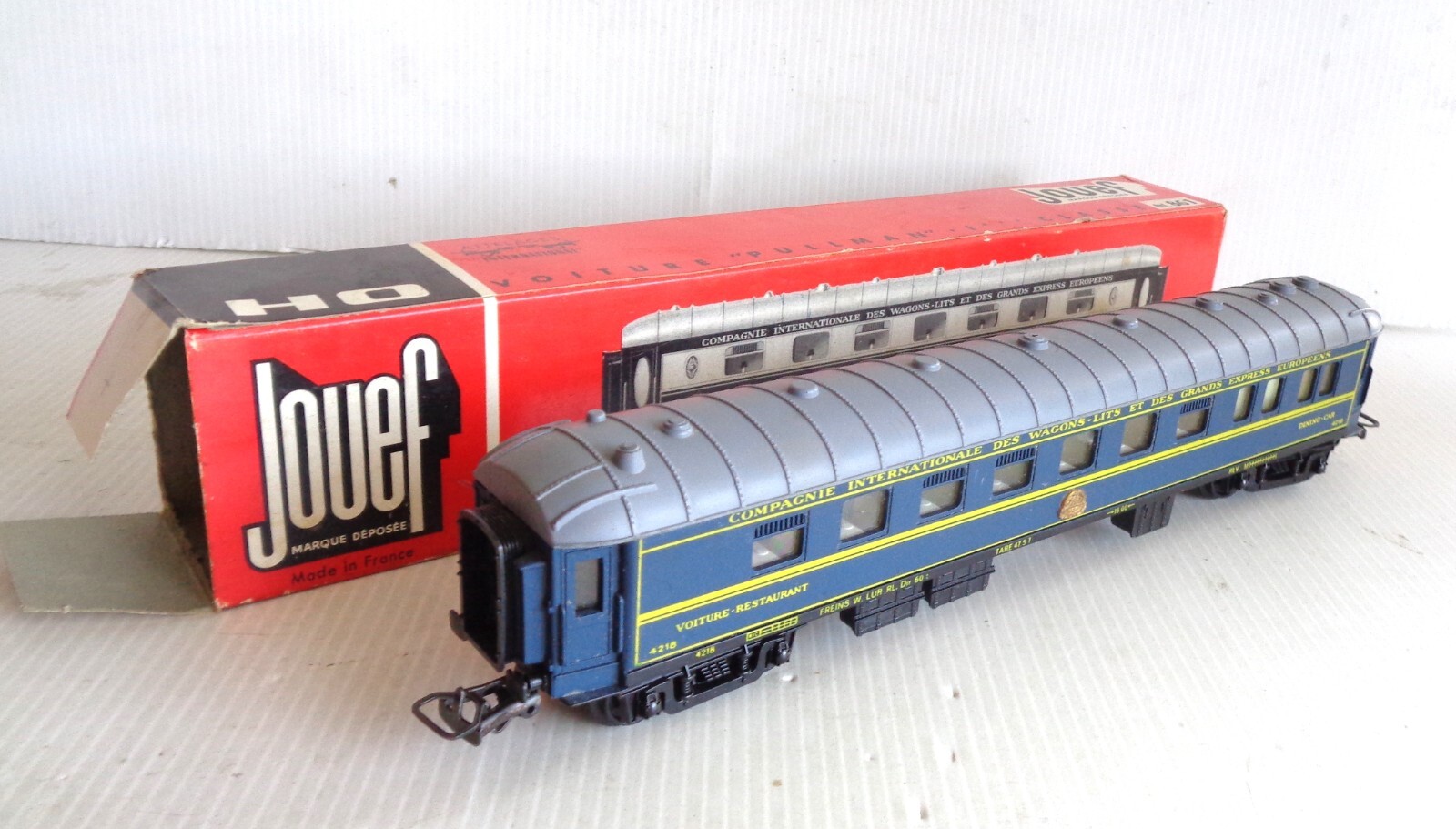 JOUEF Restaurant Car 861 CIWL Ref 4218 HO Excellent