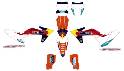 Graphic Decal kit For 24/25 KTM EXC-EXCF-XCW-XCWF and  2023-2024 XC-SX/XCF-SXF