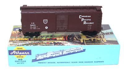 Athearn HO 40' Box Car CP 56693 Built Pro Custom Decorated Boxed