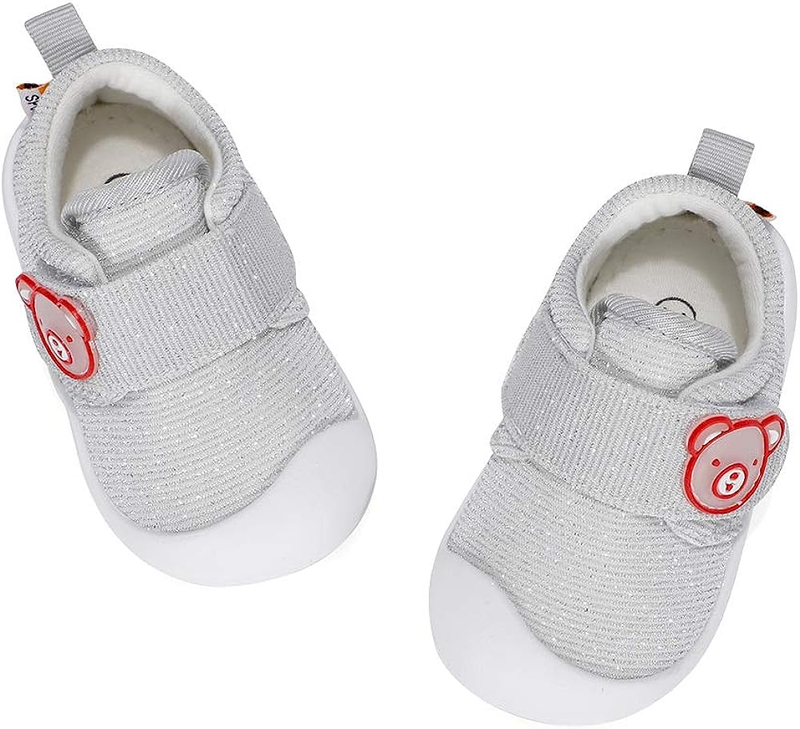 Baby Shoes Boys Girls First Walkers Cute Animals Toddler Sneakers Prewalkers Rub
