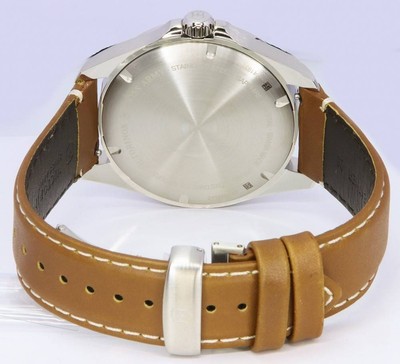 Pre-owned Victorinox Fieldforce Classic Gmt Silver Dial Quartz 241931 100m Men's Watch