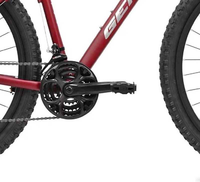 29-in. Bike DP Mens Mountain Bike, Red, Large Frame Front Suspension 21Speed New