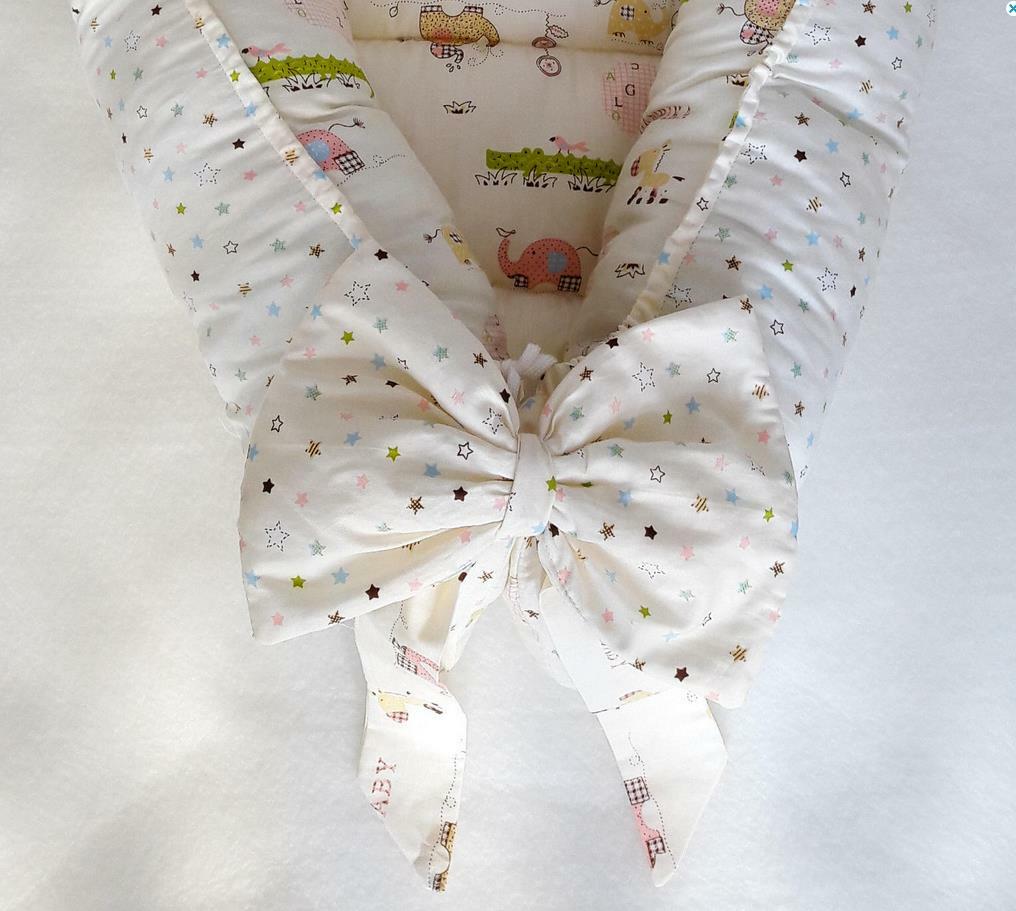 Baby Nest Nursery Bedding Bedside Sleeper Lounger Travel Bed Unisex Cot Pillow