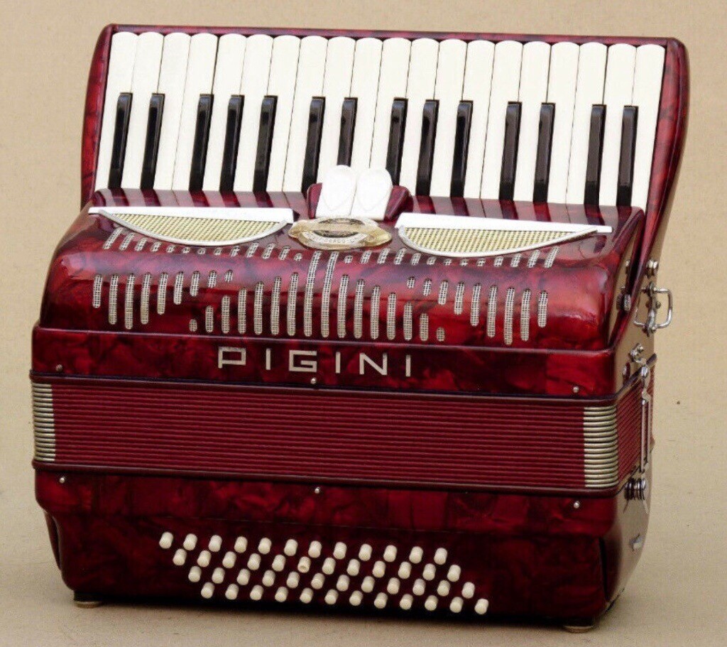 Pigini Accordion in Excellent Condition. A top Italian instrument at an