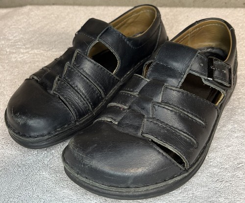 Footprints by Birkenstock Womens Black Leather Madeira