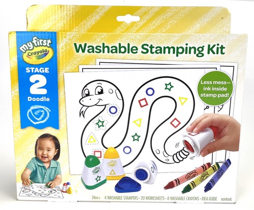 Crayola Washable Stamping Kit My First Stage 2 Doodle - Non 