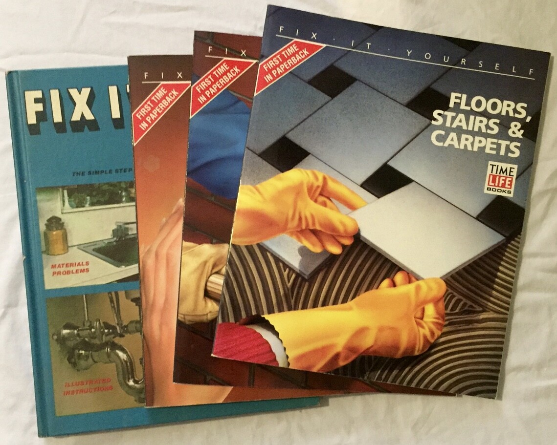 TIME LIFE HOME REPAIR AND IMPROVEMENT BOOKS PLUMBING WIRING HEATING LOT OF 19