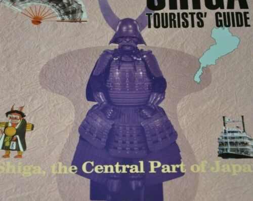 1990s Shiga Prefecture Tourists Guide Japan Promotion Travel Brochure Lake Biwa