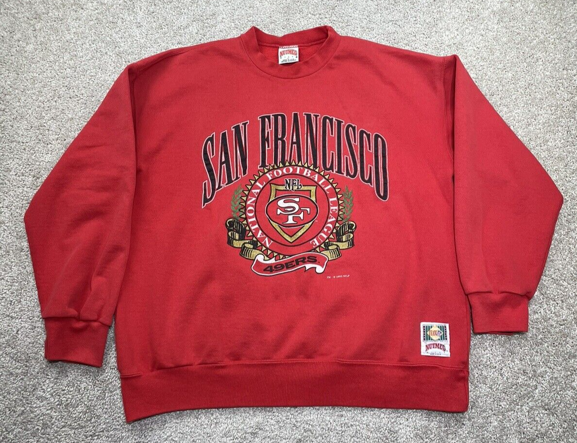 90's/NUTMEG/ナツメグ/49ERS/USA製Tシャツ/NFL Vintage Nutmeg San Francisco 49ers Monday Night Football