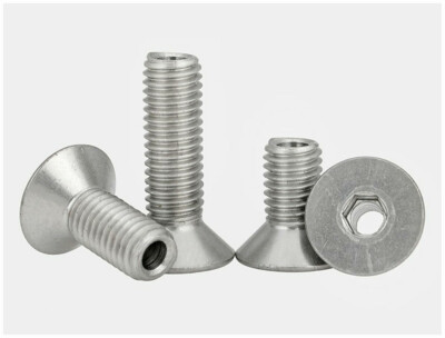 304 Stainless Steel Hex Socket Countersunk Head Hollow Screw Hollow Bolt & Nut