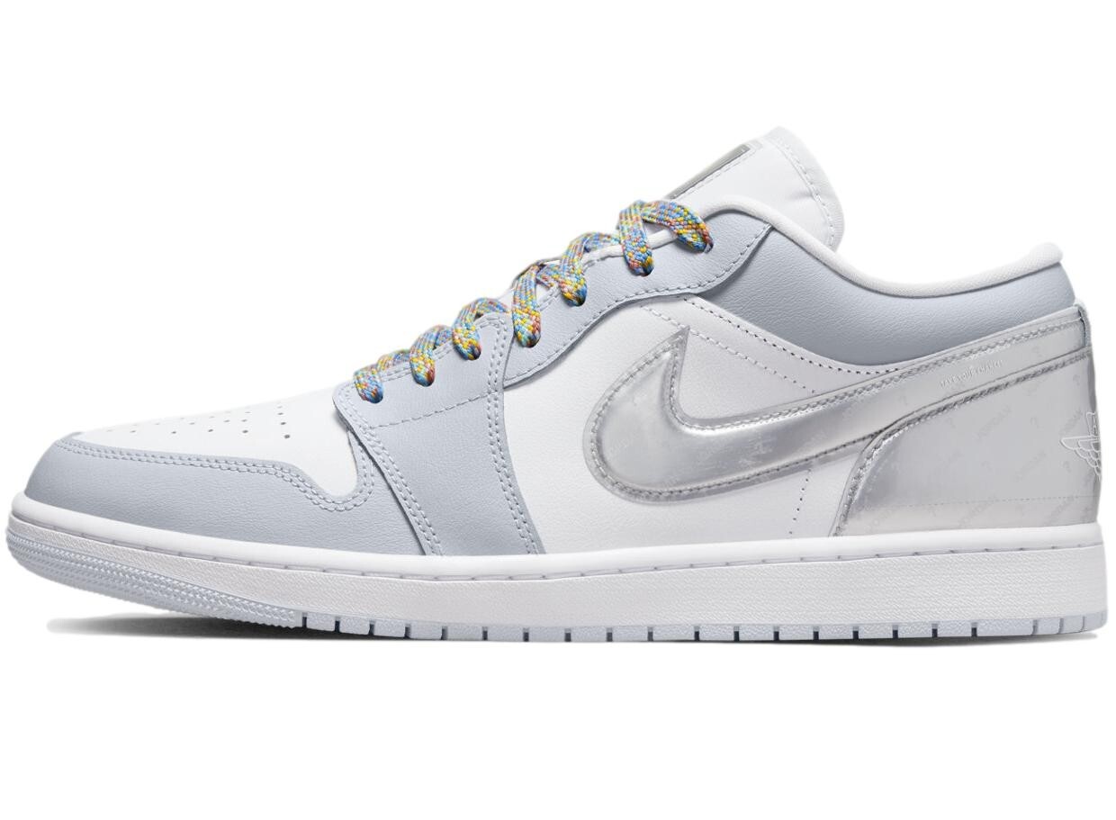 Size 14 - Air Jordan 1 Low SE 'Tear-Away - Silver' Men's