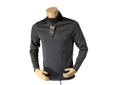 Nike Golf Long Sleeve Shirt Size Sm  Men s Ar2598-069 Gray MSRP $65.00 New Nice