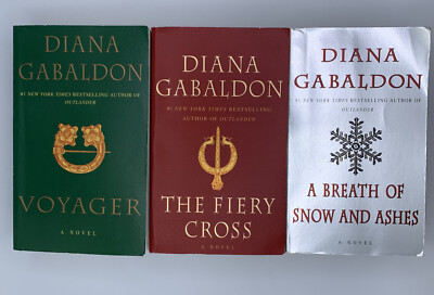 Lot of 3 Diana Gabaldon OUTLANDER Series Large Trade Paperback