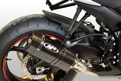 Tech 1 Carbon Fiber Full Exhaust w/ Titanium Mid & Stainless Tubing M4 SU6124MT