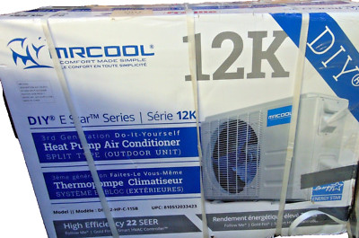 MRCOOL DIY 3rd Generation BTU Heat Pump Condenser DIY-12-HP-115B25